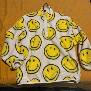 Gap x Smiley happy face fleece